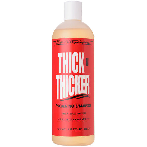 Chris Christensen Thick N Thicker Thickening Shampoo – Volumizing Nourishing Formula, 473ml Bottle
