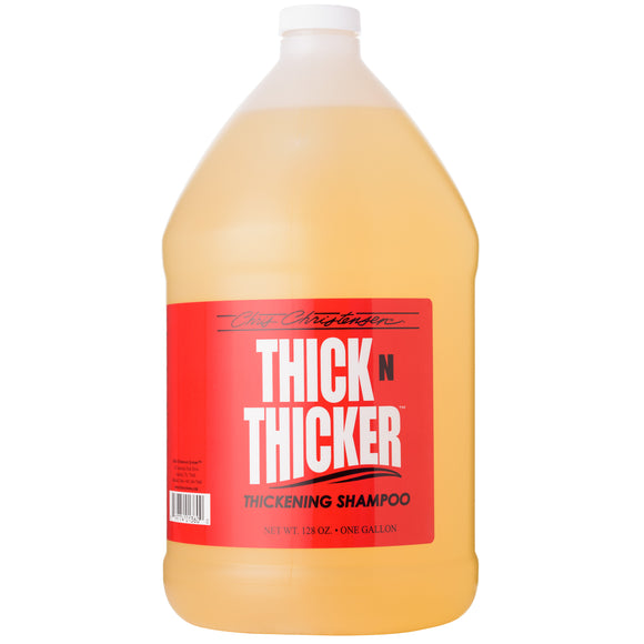 Chris Christensen Thick N Thicker Thickening Shampoo – Volumizing Nourishing Formula, 3.8L