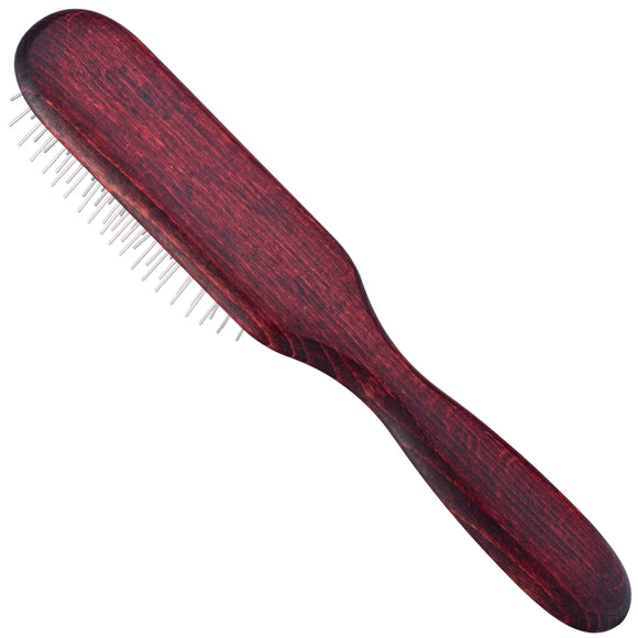 Maxi Pin Narrow Elongated Grooming Brush – 27mm Metal Pins, Ideal for Long Coats