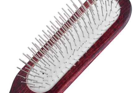 Maxi Pin Narrow Grooming Brush – Elongated Design with 20mm Metal Pins for Long Coats