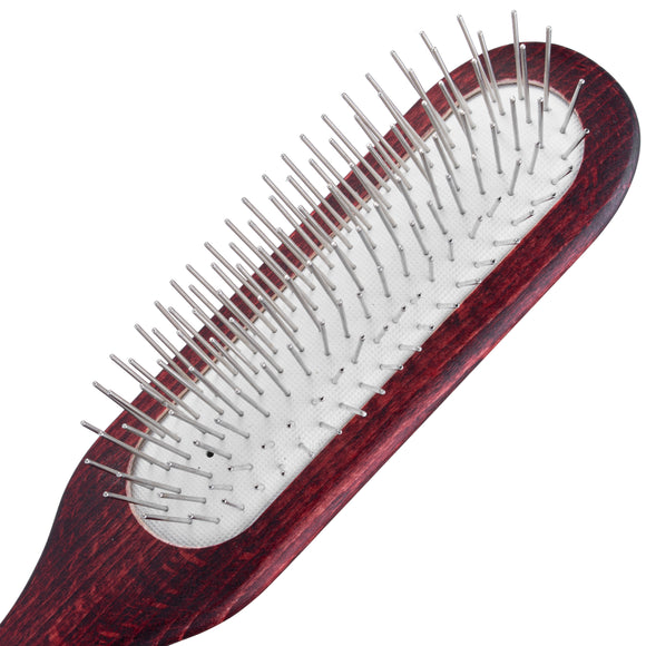 Maxi Pin Narrow Grooming Brush – Elongated Design with 20mm Metal Pins for Long Coats