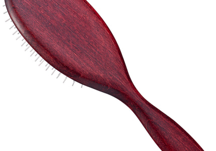 Maxi Pin Large Oval Soft Brush – Short 20mm Pins, Gentle Detangling for Long or Medium Coats