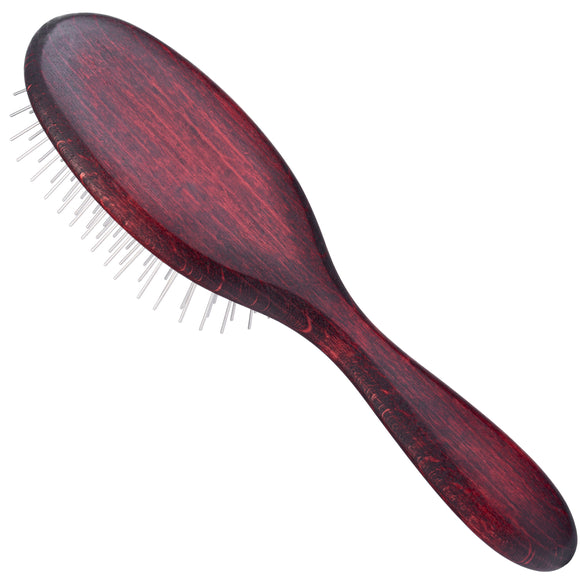 Maxi Pin Small Oval Brush – Short 20mm Pins, Ideal for Long and Medium Hair