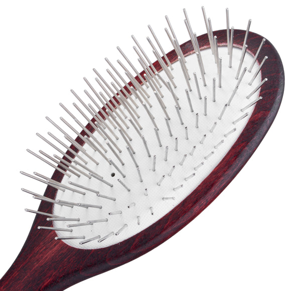 Maxi Pin Small Oval Brush – Short 20mm Pins, Ideal for Long and Medium Hair