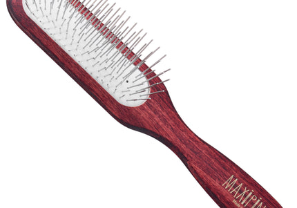 Maxi Pin Narrow Elongated Grooming Brush – 27mm Metal Pins, Ideal for Long Coats