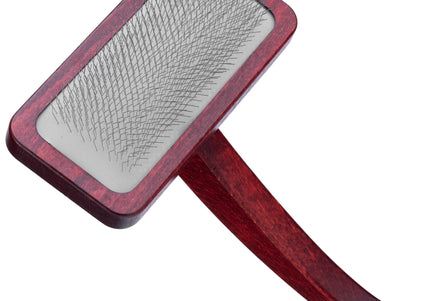 Maxi-Pin Slicker Brush Large – Solid Beech Wood Body with Comfortable Ergonomic Handle