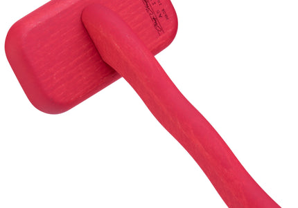 Chris Christensen Mark II Small Slicker Brush – Soft Pins, Gentle Detangling, Red Handle