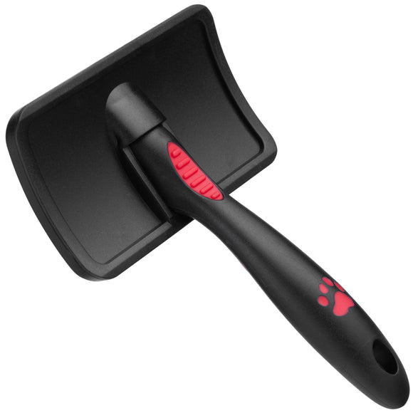 Ideal Dog Poodle Brush – Soft Medium Bristles, Gentle Detangling and Coat Care