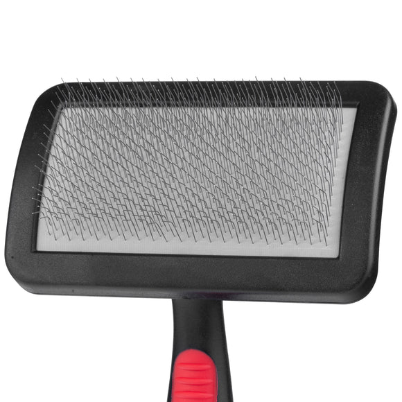 Ideal Dog Poodle Brush – Soft Medium Bristles, Gentle Detangling and Coat Care