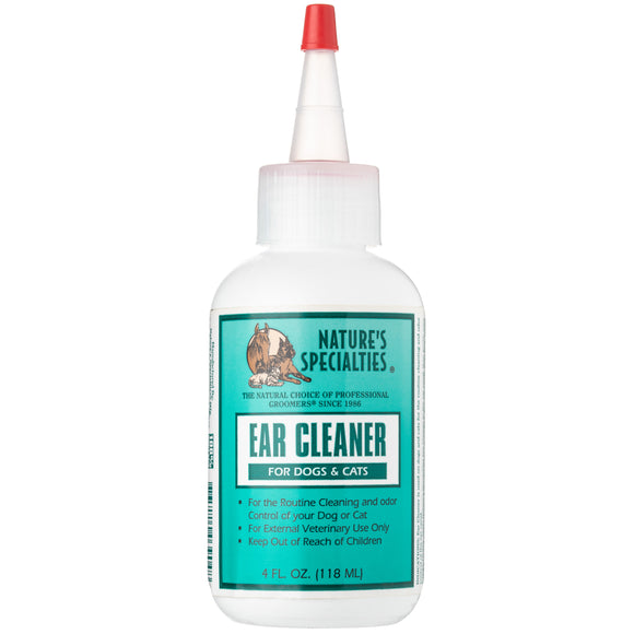 Nature's Specialties Ear Cleaner – Gentle Cleansing Solution, 118ml, Fast-Acting Formula