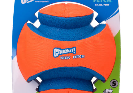 Chuckit! Kick Fetch Ball Small – Durable Impenetrable Design, High-Visibility Toy