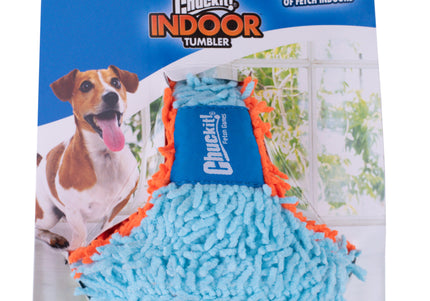 Chuckit! Indoor Tumbler 9cm – Soft Durable Dog Toy with Quiet Bounce Design