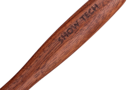 Show Tech Slicker Brush Rosewood M – Medium Poodle Brush with Ergonomic Wooden Handle