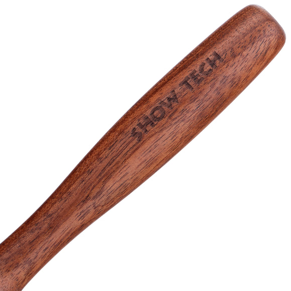 Show Tech Slicker Brush Rosewood M – Medium Poodle Brush with Ergonomic Wooden Handle