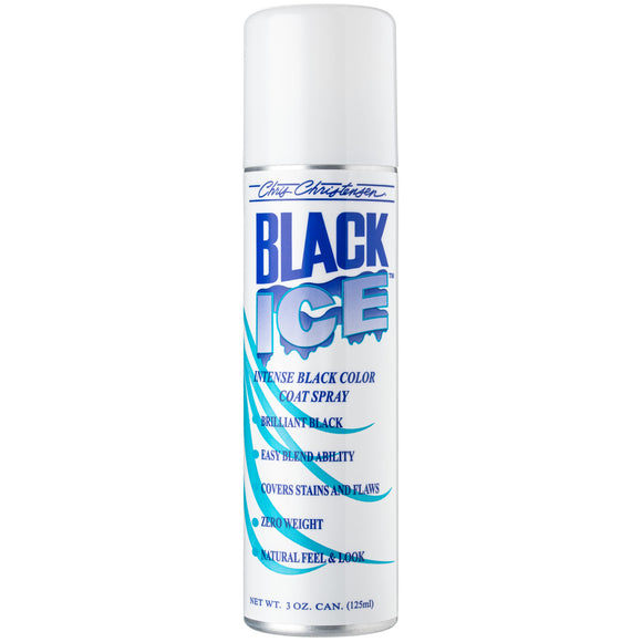 Chris Christensen Black Ice Spray 125ml – Color-Enhancing Formula, Conceals Coat Discolorations
