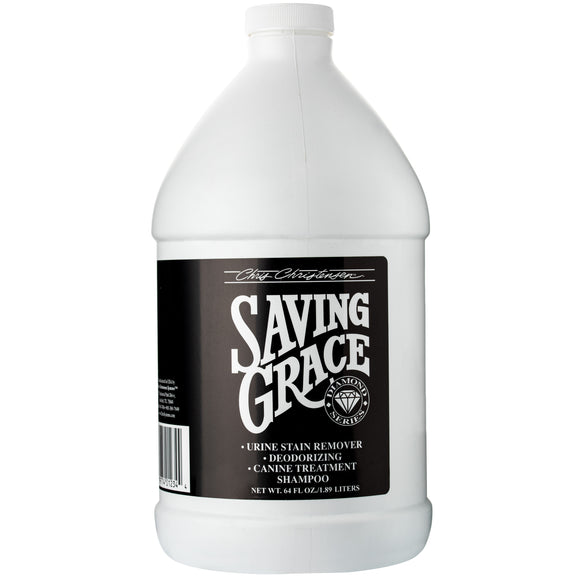 Chris Christensen Saving Grace Shampoo – Urine Stain Remover and Odor Neutralizer, 1.9L Bottle