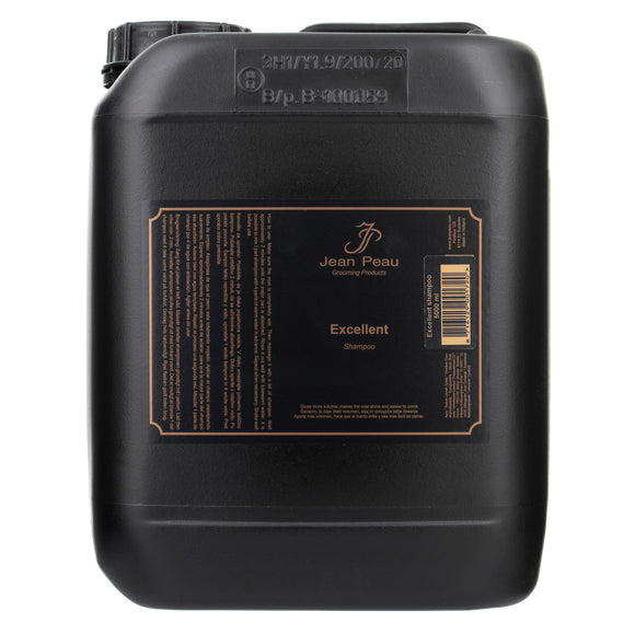 Jean Peau Excellent Shampoo – Concentrated Shine and Volume Formula, Professional 5L Bottle