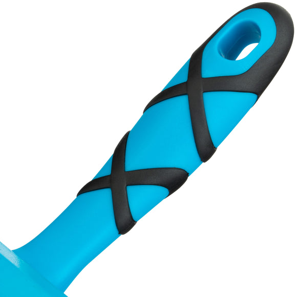 Groom Professional Slicker Brush Large – Firm Profiled Poodle Design with Long Hard Pins