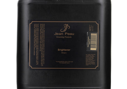 Jean Peau Brightener Shampoo – Concentrated 1:4 Formula, 5L, Enhances Coat Color and Shine