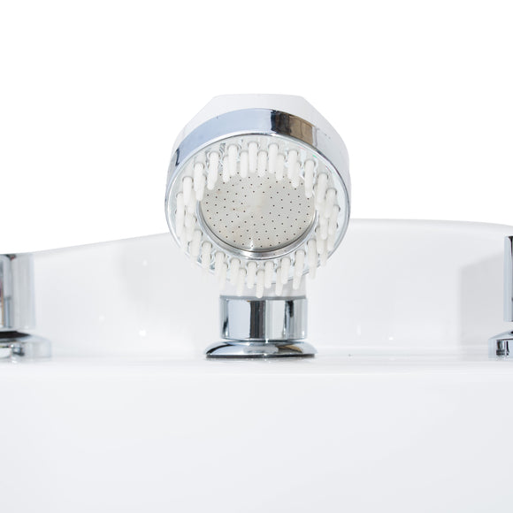 Blovi Professional Grooming SPA Bathtub – Ozone Micro Bubble Hydromassage, 110x68x95cm, White