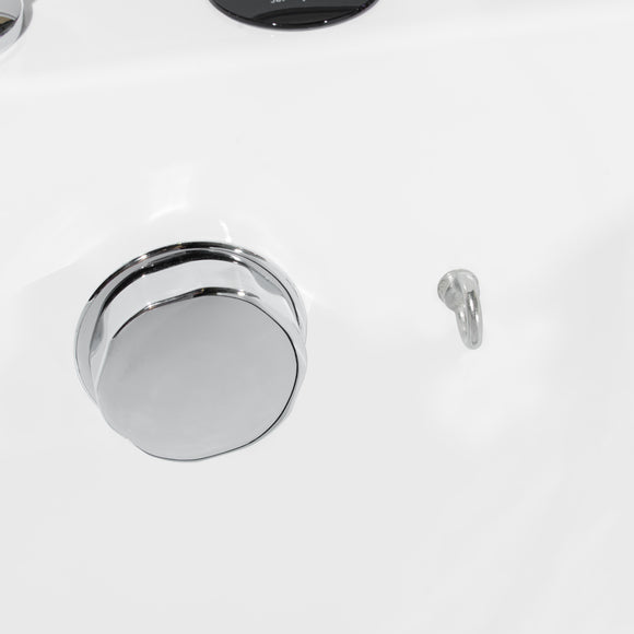 Blovi Professional Grooming SPA Bathtub – Ozone Micro Bubble Hydromassage, 110x68x95cm, White