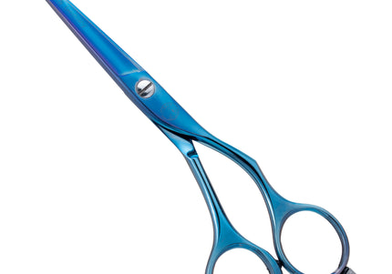 Mars Professional Titanium Scissors 6 Inch – Straight, Durable Titanium-Coated Grooming Shears