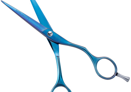 Mars Professional Titanium Scissors 6 Inch – Straight, Durable Titanium-Coated Grooming Shears