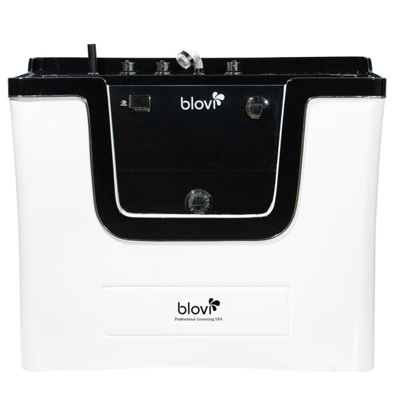 Blovi Professional Grooming SPA Bathtub – Ozone, Micro Bubble, Hydromassage, 120x73x95cm, White