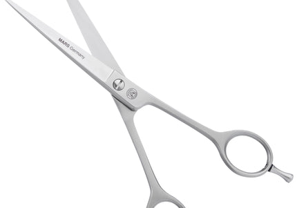 Mars Curved Grooming Scissors 7" – Precision 18cm Stainless Steel, Ergonomic Handle