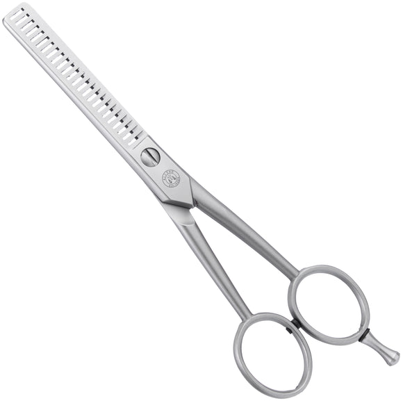 Mars Double-Sided Thinning Shears 6.5 Inch – 23 Notches, Precision Stainless Steel Blades