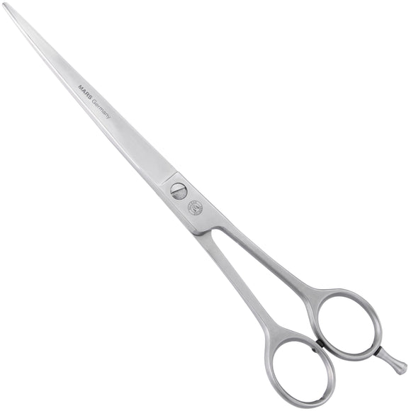 Mars Curved Scissors 8 Inch – Precision Stainless Steel Grooming Shears, Ergonomic Design