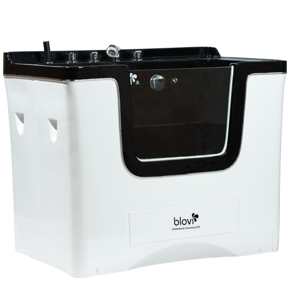 Blovi Professional Grooming SPA Bathtub – Ozone, Micro Bubble, Hydromassage, 120x73x95cm, White