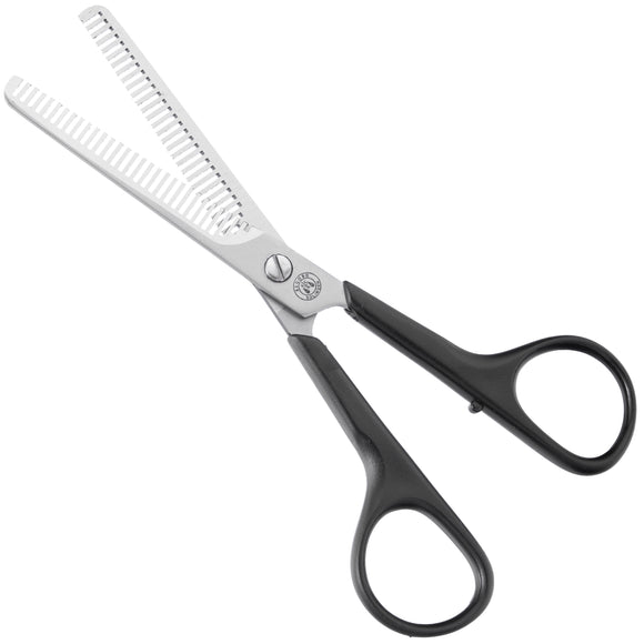 Mars 6-Inch Double-Sided Thinning Scissors – 30 Teeth, Lightweight Plastic Handle, Precise Finish