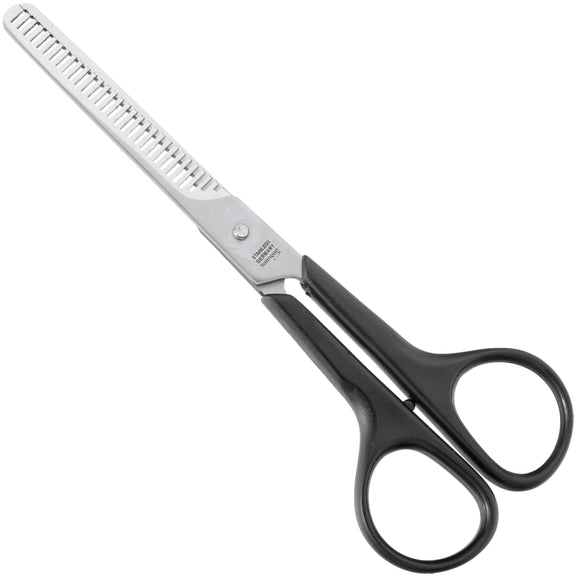 Mars 6-Inch Double-Sided Thinning Scissors – 30 Teeth, Lightweight Plastic Handle, Precise Finish