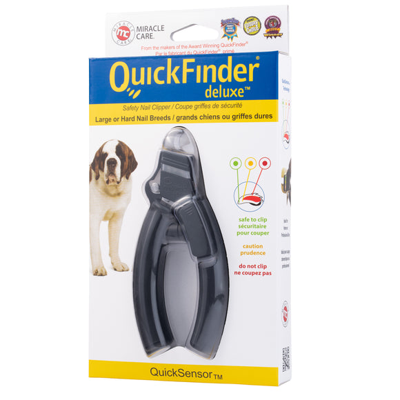 Miracle Care QuickFinder Deluxe Nail Clippers – Sensor Technology, Professional Precision and Safety