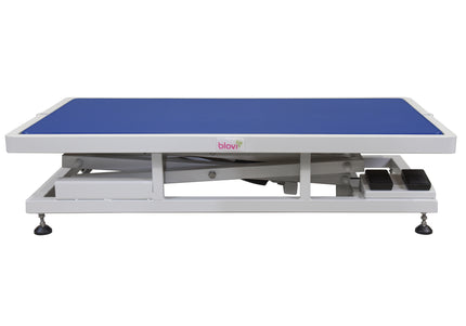 Blovi Upper Electric Grooming Table – 125x65cm Blue Tabletop, Adjustable Height