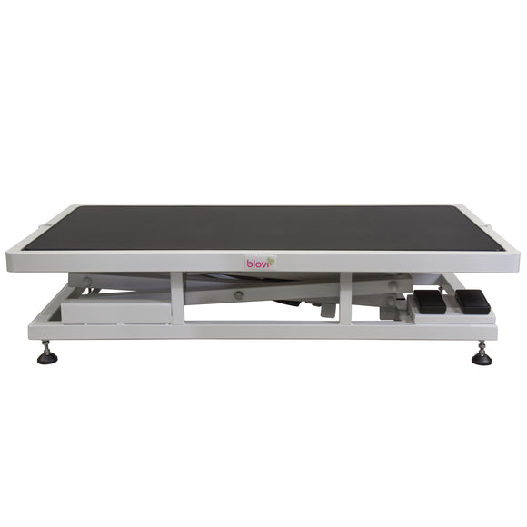 Blovi Upper Electric Grooming Table – Adjustable Lift, 125x65cm Black Tabletop, Stable Design