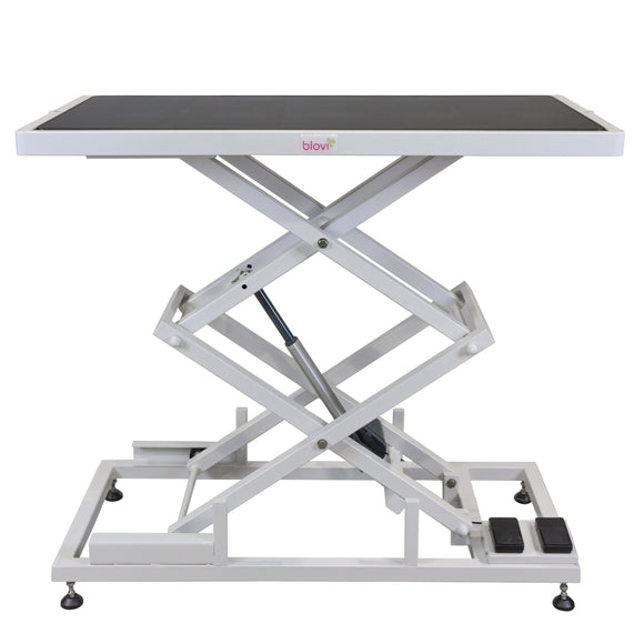 Blovi Upper Electric Grooming Table – Adjustable Lift, 125x65cm Black Tabletop, Stable Design