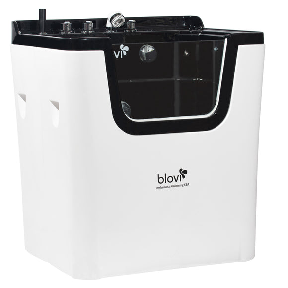 Blovi Professional Grooming SPA Bathtub – Ozone, Milky Micro Bubble, Hydromassage, 90x68x95cm, White