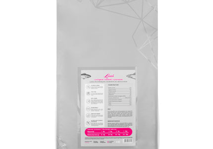 Lovi Food Salmon with Trout – Grain-Free Small Breed Kibble with Sweet Potato and Asparagus, 4kg