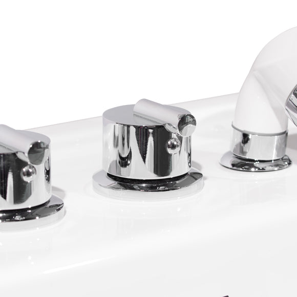 Blovi Professional Grooming SPA Bathtub – Ozone, Micro Bubble & Hydromassage, 65x60x95cm, White