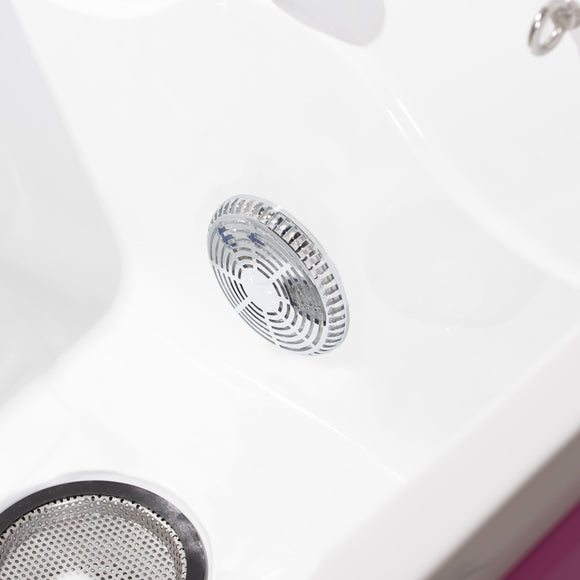 Blovi Professional Grooming SPA Bathtub – Ozone, Micro Bubble & Hydromassage, 65x60x95cm, White