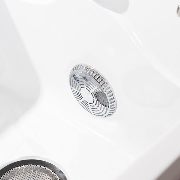 Blovi Professional Grooming SPA Bathtub – Ozone, Milky Micro Bubble, Hydromassage, 90x68x95cm, White