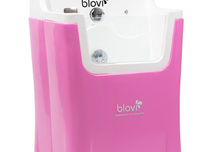 Blovi Professional Grooming SPA Bathtub – Ozone, Micro Bubble & Hydromassage, 65x60x95cm, White