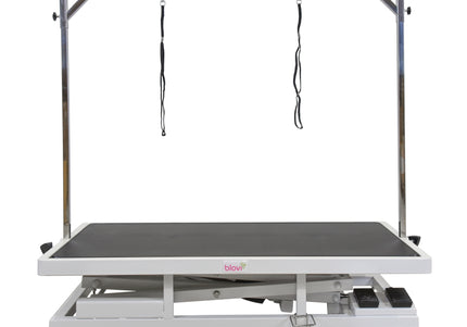 Blovi Upper Electric Grooming Table – Adjustable Lift, 125x65cm Black Tabletop, Stable Design