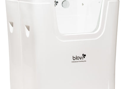 Blovi Professional Grooming SPA Bathtub – Ozone, Milky Micro Bubble, Hydromassage, 90x68x95cm, White