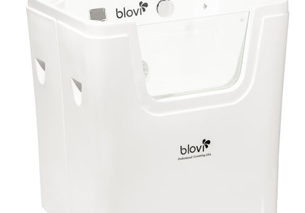 Blovi Professional Grooming SPA Bathtub – Ozone, Milky Micro Bubble, Hydromassage, 90x68x95cm, White