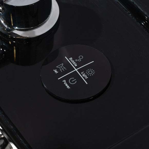 Blovi Professional Grooming SPA Bathtub – Ozone, Micro Bubble & Hydromassage, 65x60x95cm, White