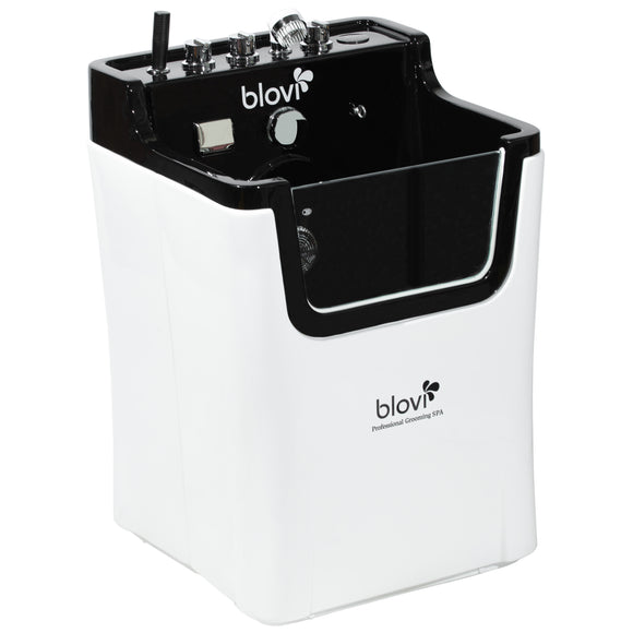 Blovi Professional Grooming SPA Bathtub – Ozone, Micro Bubble & Hydromassage, 65x60x95cm, White