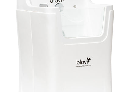 Blovi Professional Grooming SPA Bathtub – Ozone, Micro Bubble & Hydromassage, 65x60x95cm, White